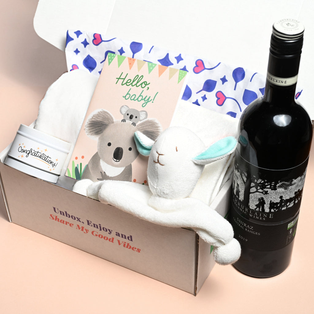 Kind Boxes Cheers to the New Parents Hamper - One Kind Box