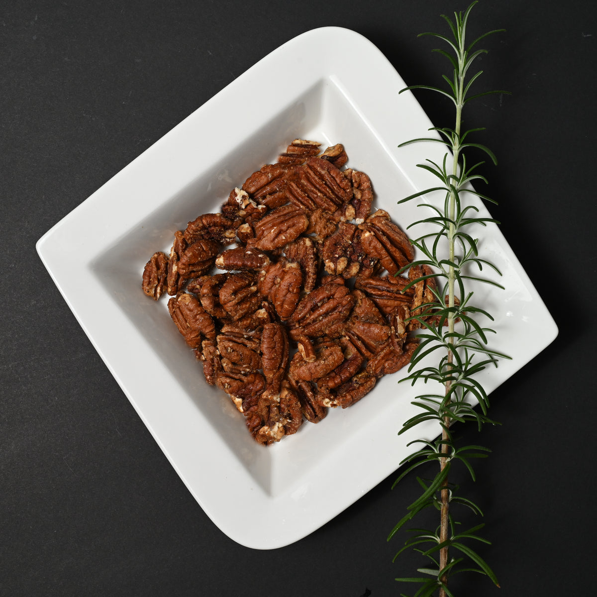 Rosemary &amp; Garlic Pecans