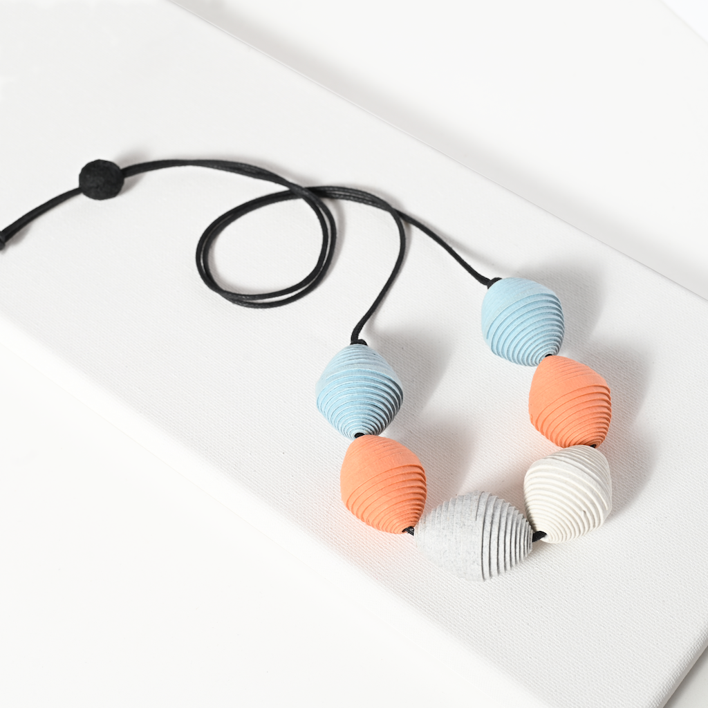 Gaby Necklace in Cool Blue