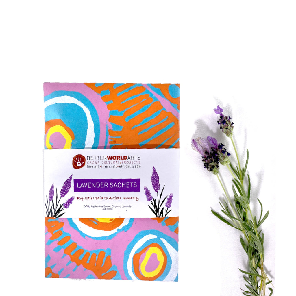 Organic Australian Lavender Sachets - BWA